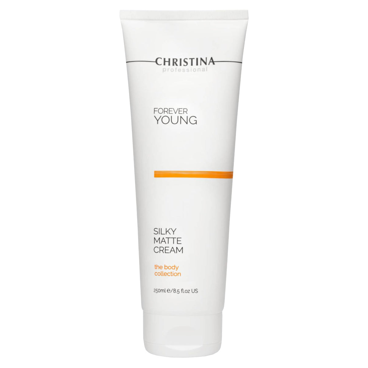 CHRISTINA Forever Young Silky Matte Cream - Low-oil Body Cream for Smoother & Firmer Skin, for Normal & Dry skin, (250 ml)