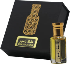 aabak al sahraa عبق الصحراء Khaltet Zohoor Attar, Non Alcoholic Arabic Perfume for Men and Women, 12 ML, Luxury Long Lasting Fragrance for Men and Women with a Twist of Different White Flowers