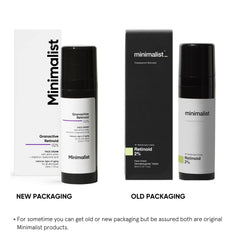 Minimalist 2% Retinoid Anti Aging Cream for Wrinkles & Fine Lines, 30 ml | Super Light Night Face Cream (Emulsion) for Women & Men