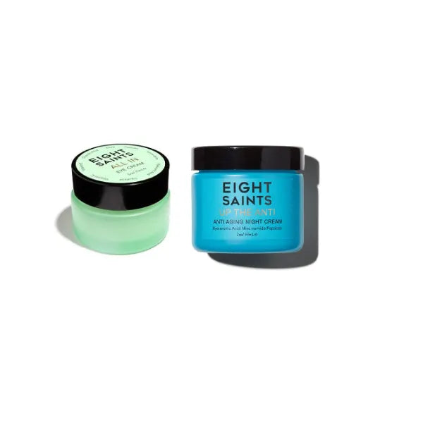 Eight Saints Anti-Aging Duo For Day or Night Skin Restoration
