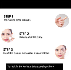 Insight Cosmetics Pore Mnimizer Primer |Primer For Face Makeup | Pores and Fine lines minimizer | Hydrating and moisturising | Infused with Aloe Vera | Silk Matte Finish (10 ml)