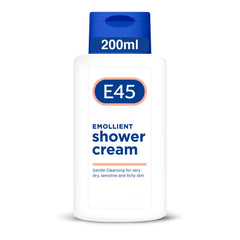 E45 Shower Cream Gentle effective cleansing, fragrance-free body wash - 200ml