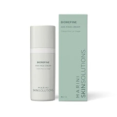 Marini SkinSolutions BioRefine AHA Face Cream Resurfaces, Hydrates & Smooths Skin with Glycolic Acid & Hyaluronic Acid  Made in the USA 4 fl oz