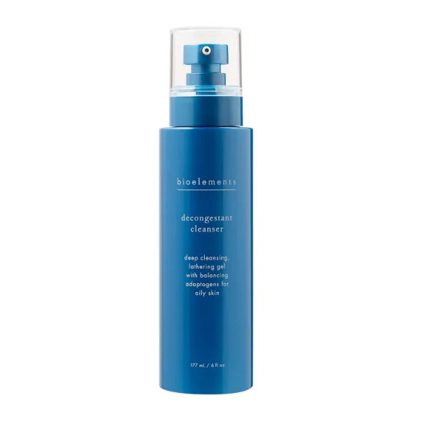 Bioelements Decongestant Cleanser, Lathering Gel Cleanser for Oily Skin, Vegan, Gluten Free - 6 fl oz