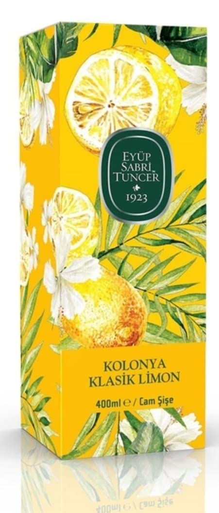 Eyup Sabri Tuncer-EST1923-Eau De Cologne Series (Classic Lemon, 400ml Glass Bottle)