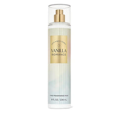 Bath & Body Works Vanilla Romance Body Mist 8 Oz Sweet Vanilla Jasmine Amber Fine Fragrance Spray