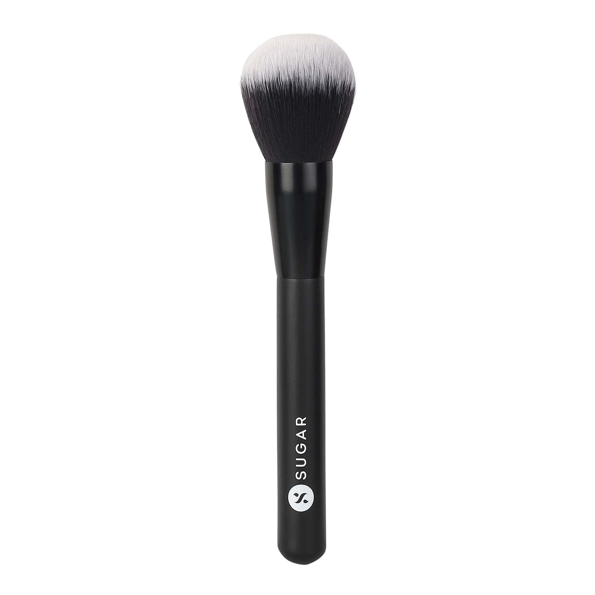 SUGAR Cosmetics - Blend Trend - 007 Powder Brush (Brush For Easy Application of Powder) - Soft, Synthetic Bristles and Wooden Handle