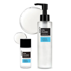 coxir Ultra Hyaluronic Cleansing Oil, Full + Travel Duo, 5.07 + 0.67 fl.ozcoxir Ultra Hyaluronic Cleansing Oil, Full + Travel Duo, 5.07 + 0.67 fl.oz
