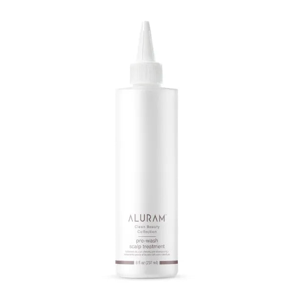 ALURAM Pre-Wash Scalp Treatment, Cooling & Clarifying Pre-Shampoo Cleanse for Buildup with Sea Kelp & Peppermint, Color-Safe, 8 Fl Oz