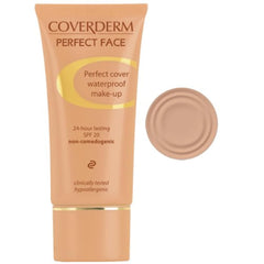 (4) - CoverDerm Perfect Face Concealing Foundation 4, 30ml