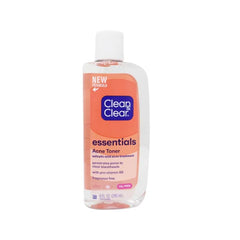 Clean & Clear Essentials Oil Free Deep Cleaning Facial Astringent with Salicylic Acid Acne Medication for All Skin Types, 8 fl. oz