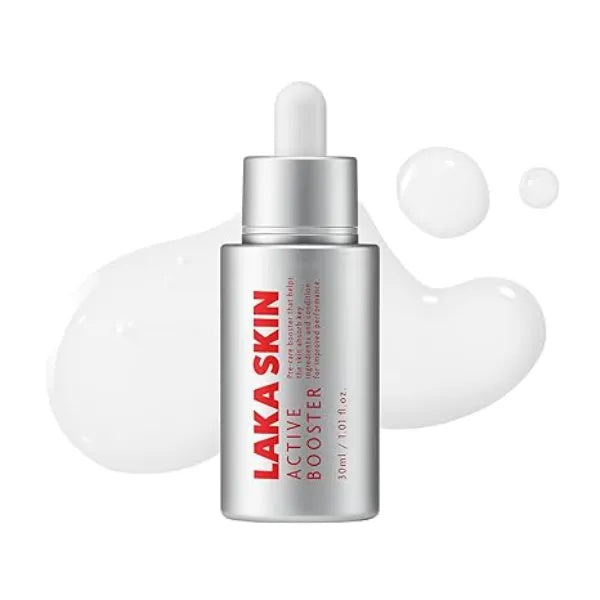 Laka Skin Care Active Booster, PDRN, Peptide for Elasticity, Cleaning Pores, Soothing, Hyaluronic Acid, Korean Skin Care , 30ml 1.01 fl.oz