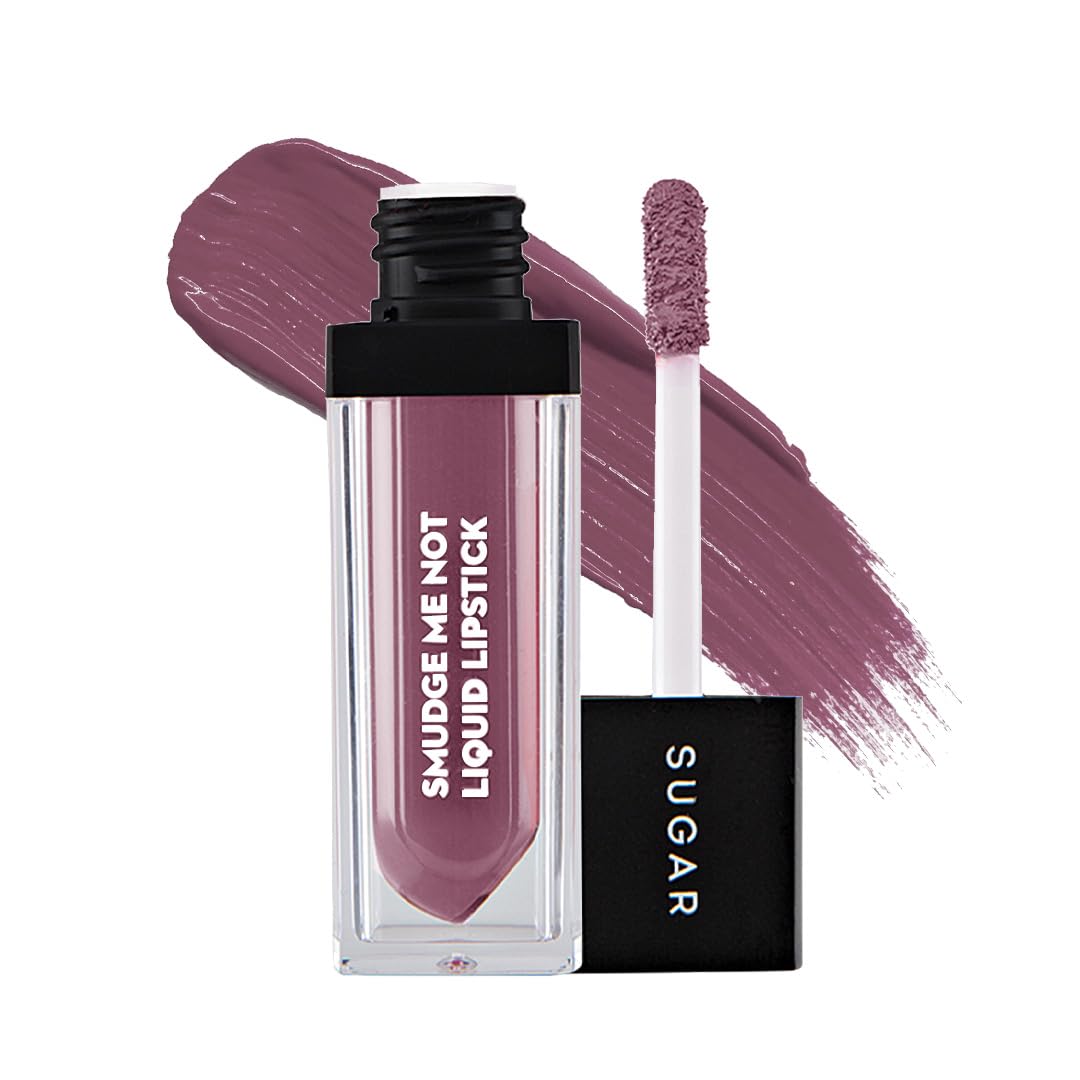 Sugar Cosmetics Smudge Me Not Liquid Lipstick - 11 Gregg Rig (Greg Rose) Matte liquid finish with intense pigment, long-lasting formula, smudge-proof