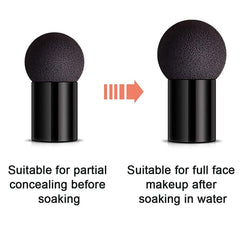 Mushroom Head Air Cushion CC Cream Foundation Cover Concealer Nude Makeup Moisturizing Brightening Pigment Liquid Foundation, Even Skin Tone Makeup Base (Natural)