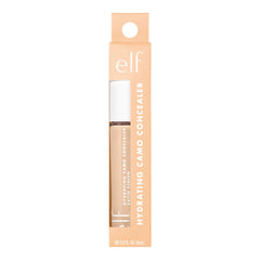 e.l.f. e.l.f, Hydrating Camo Concealer, Lightweight, Full Coverage, Long Lasting, Conceals, Corrects, Covers, Hydrates, Highlights, Light Sand, Satin Finish, 25 Shades, All-Day Wear, 0.20 Fl Oz