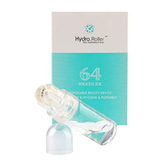 KYTRIBE Derma Roller Stamp Titanium Needles skin care system used For Body& Face/Acne/Surgical/Burn Scars/Wrinkles/Stretch Marks/Enlarged Pores (Hydra Needle 64-0.5mm)