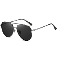Joopin Sunglasses for Men Women, Polarized Classic Sun Glasses Metal Frame Nylon Lenses UV400 Protection