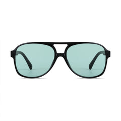 Freckles Mark Vintage Retro 70s Sunglasses for Women Men Classic Large Squared Aviator Frame UV400 Trendy Orange Glasses