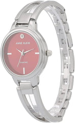 Anne Klein Women's Genuine Diamond Dial Bangle Watch