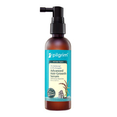 Pilgrim Redensyl 3% + Anagain 4% + Baicapil Advanced Hair Growth Serum (30ml) for Scalp with Korean Black Rice, Saw Palmetto | Control Hair Fall, Stimulate Hair Regrowth, Hair (100ml, (Pack of1))