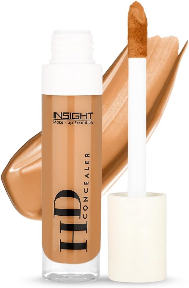 Insight Liquid HD Concealer |Light Weight Concealer With Full Coverage |Easily Blendable Concealer For Face Makeup(CR111-MN35)