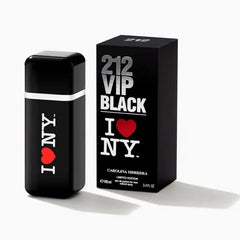 Carolina Herrera 212 Vip Black I Love NY Edition Eau De Parfum Spray for Men 100ml