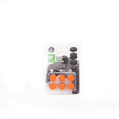 Skull & Co. Skin, CQC and FPS Thumb Grips Joystick Cap Analog Stick Cover for XBOX (XSX/XB1) Controller - Candy Orange, 3Pairs(6pcs)