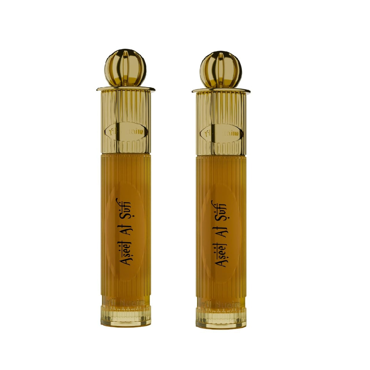 Aseel Al Sufi Alcohol Free Attar Roll On for Men & Women - Pack of 2 (6ml Each) | Exquisite & Long Lasting Fragrance