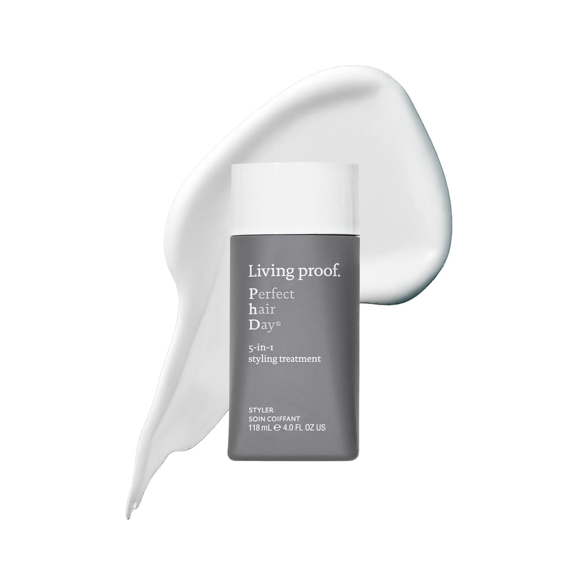 Living Proof Perfect Hair Day (PhD) 5-in-1 Styling Treatment, Multitasking Leave-In Styler for Smoothness, Volume, Strength & Shine