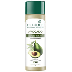 Biotique Bio Avocado - Invigorating Body Massage Oil - 200 ml (Pack of 1)