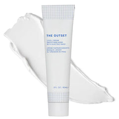 The Outset Cool Cream Smoothing Mask, Hydrating & Plumping Face Mask, Gentle, Clean, Vegan & Gluten-Free for Sensitive & All Skin Types - 2 Ounce (Pack of 1)