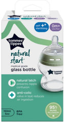 Tommee Tippee Tt42243777 Closer To Nature Glass Bottle, Clear