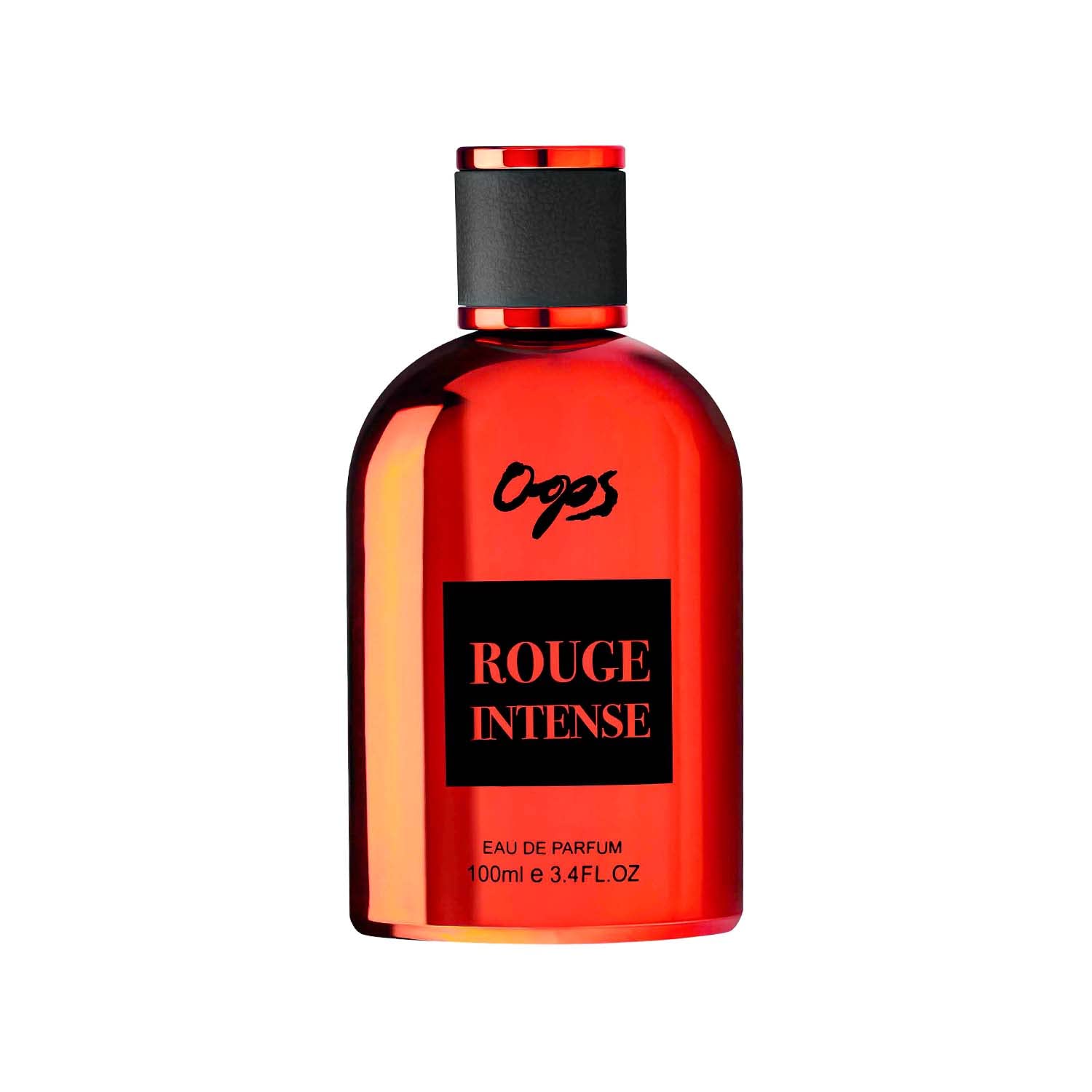 Oops Eau De Parfum - Rouge Intense | Premium Oriental Woody Scent | Unisex Perfume | Long Lasting Fragrance | Luxury Perfume For Men & Women | Ideal Gift For Men & Women | 100ml | Made in U.A.E