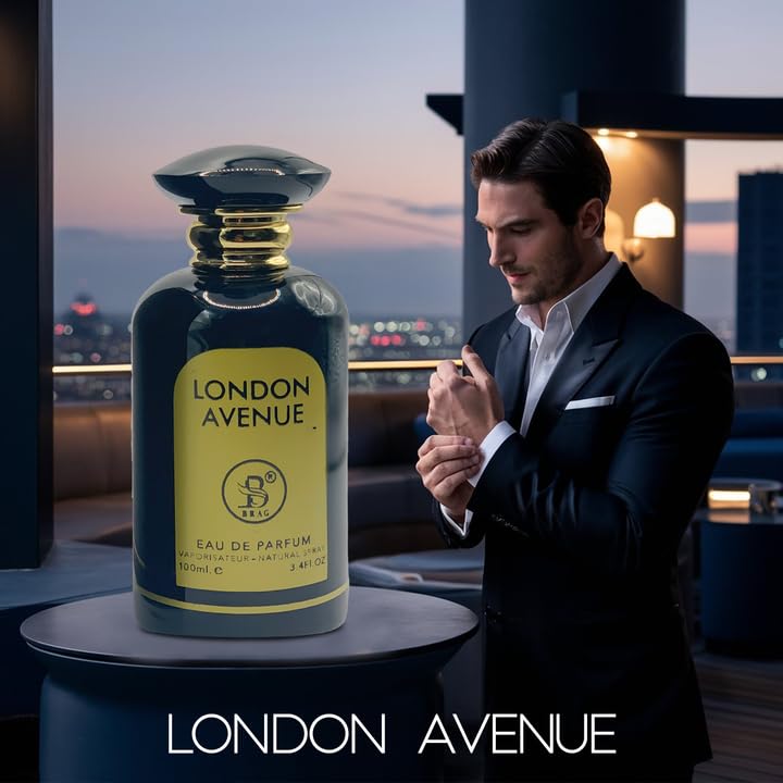 B BRAG Sports Edition London Avenue | 100ml Eau De Parfum for Men & Women | Unleash Arabic Perfume | Luxurious Women’s and Men’s Fragrances | Best Gift for Men and Women