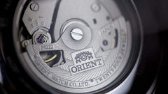 Orient Men's "Bambino Small Seconds" Japanese-Automatic Watch with Leather Strap, 21 mm