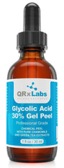 Glycolic Acid 30% Gel Peel with Chamomile and Green Tea Extracts Professional Grade Chemical Face, multi, 1 fl oz