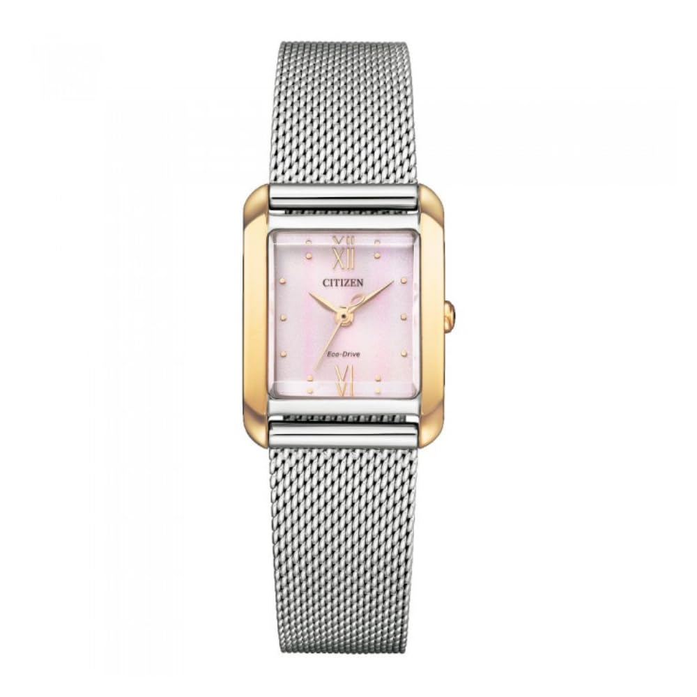 Citizen Women's Analogue Japanese Quartz Watch with Stainless Steel Strap EW5596-66X