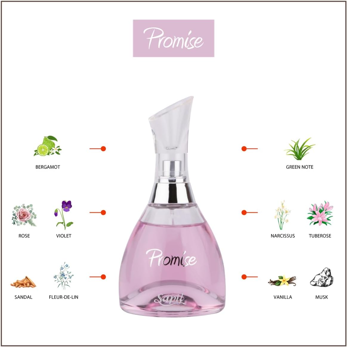 Sapil Promise for Women Eau De Parfum 100ml