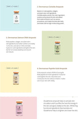 Dermamax Professional Serum, Premium Booster Treatment, for skin care 10 Vials | all skin,Anti-aging,Anti-wrinkle,shiny,Moisturising |ideal with Microneedling Dermaroller| (10 * 8ml) | Made in Korea