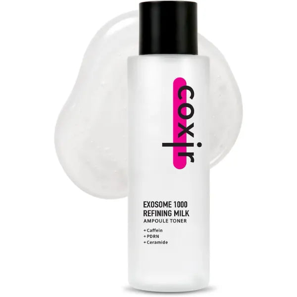 coxir Exosome 1000 Refining Milk Ampoule Toner, PDRN & Caffeine 5.07 fl.oz