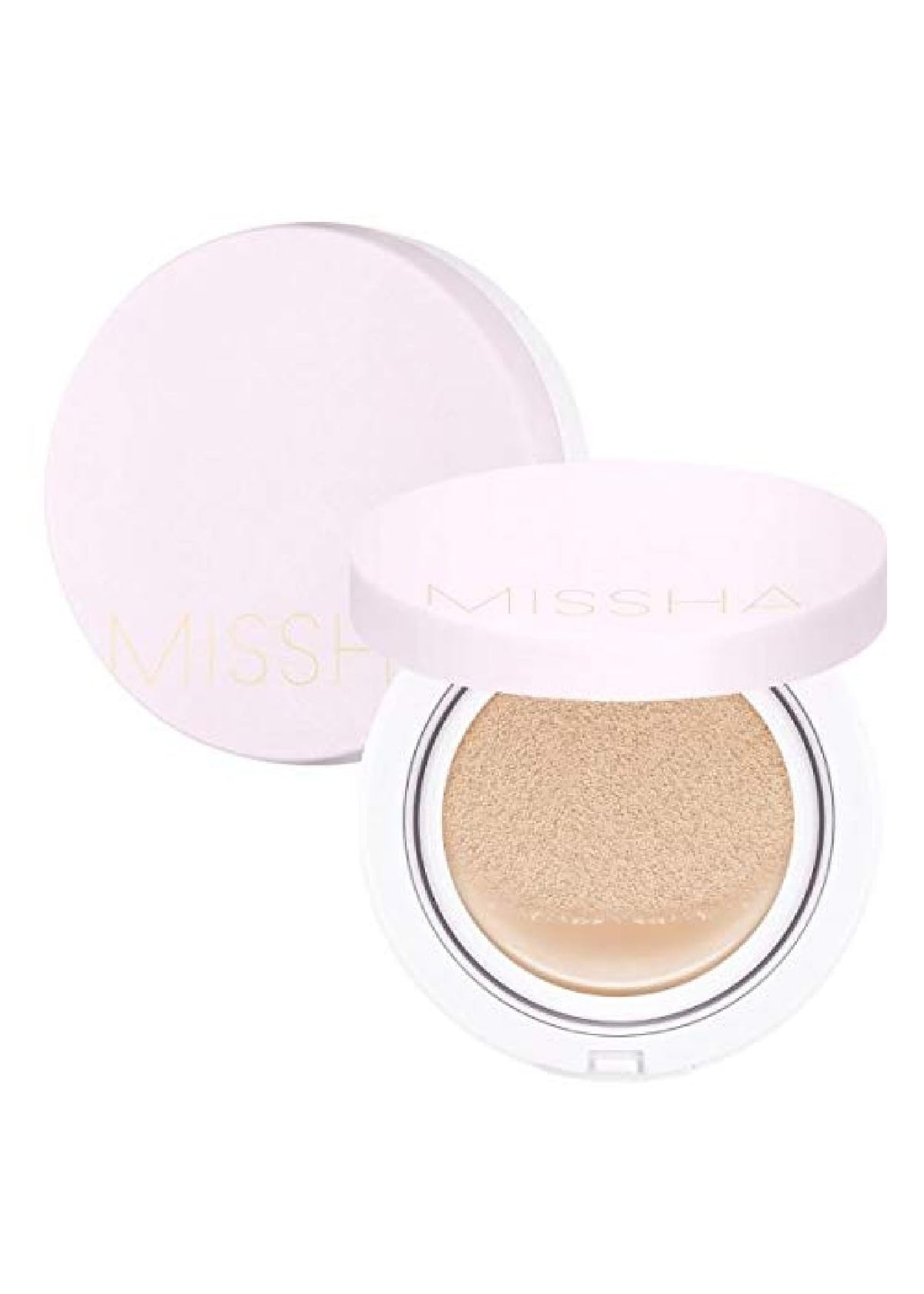 Missha Magic Cushion Cover Lasting #21 (2-pack) - longlasting, high coverage, hydrating cushion foundation with excellent long lasting effect