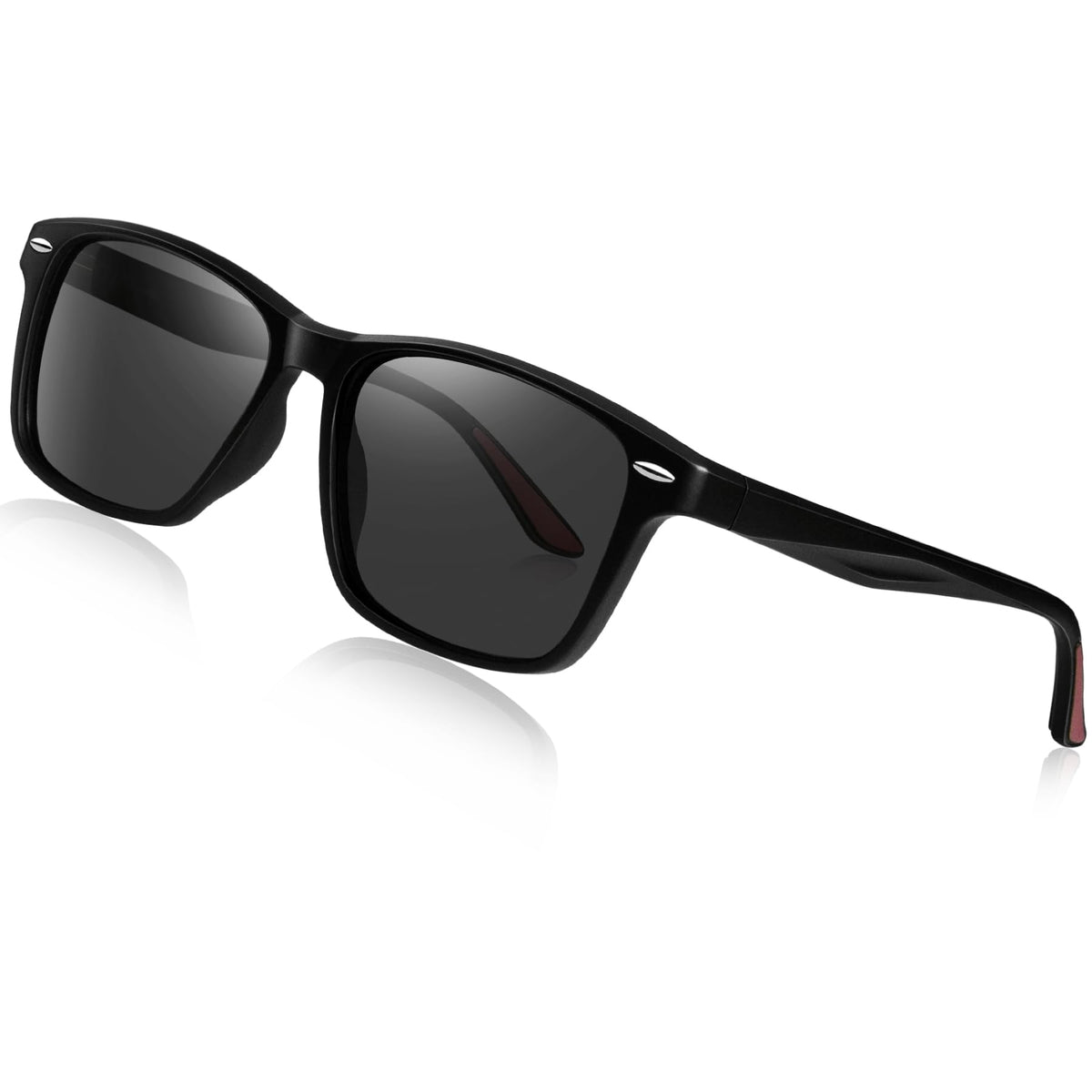 KANASTAL Polarized Sunglasses for Men Women, Classic Square Sports Sun Glasses Driving, Fashion Shades for Womens Outdoor 100% UV400 Protection