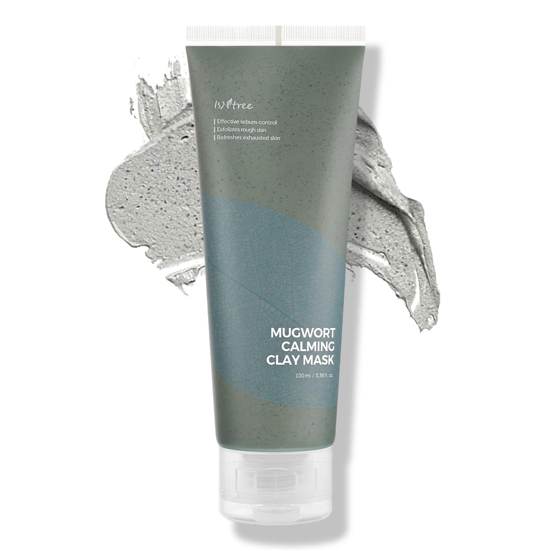 Isntree Real Mugwort Clay Mask 100ml / 3.38 fl. oz. (100ml / 3.38 fl. oz.)