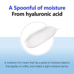 ISNTREE Hyaluronic Acid Moist Cream 2.71 fl.oz.(80ml) Night Cream, Day Cream, Deep Moisturizing, Skin Protection, Nourishing |