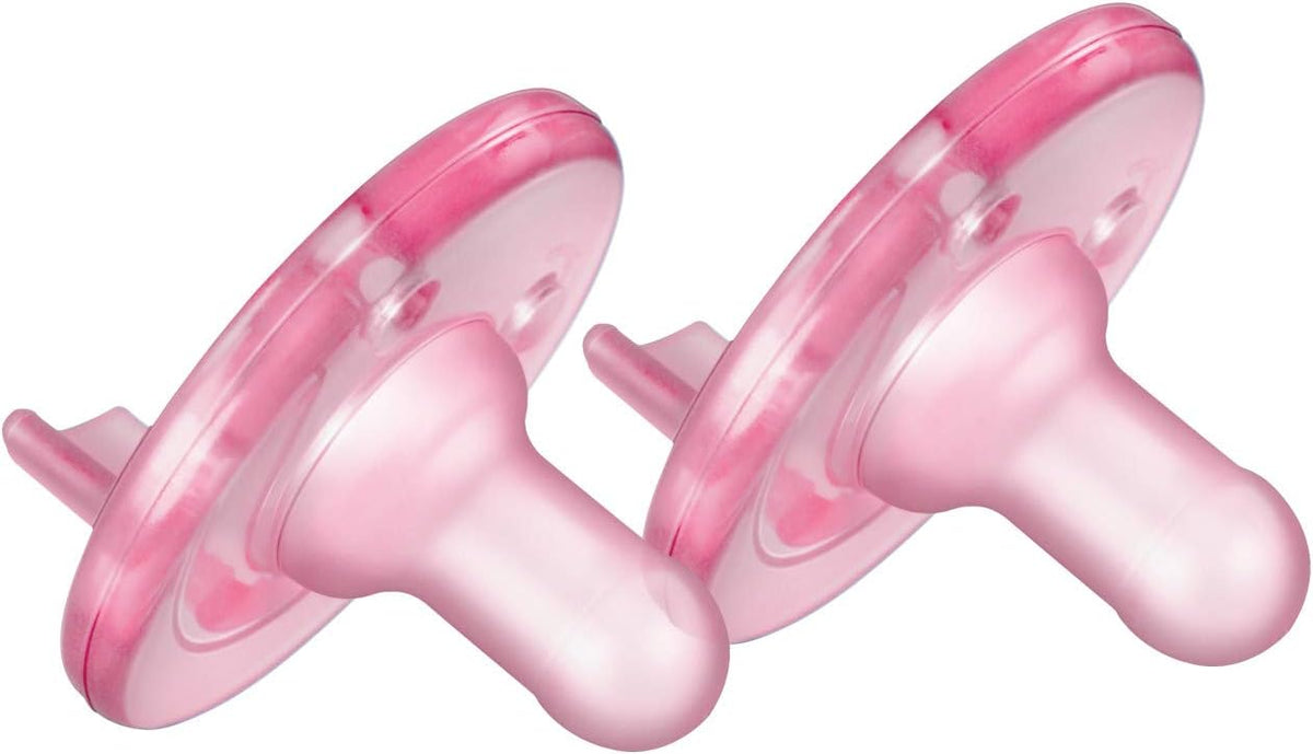 AVENT Philips Super Soothie Pacifier, Pink, 3+ months, 2 Pack, SCF192/07