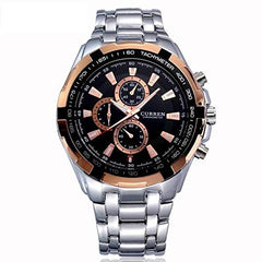 Curren fashion watch for men - Silver