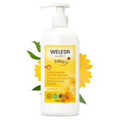 Weleda Baby Wash Cream for Body and Hair Calendula 400ml