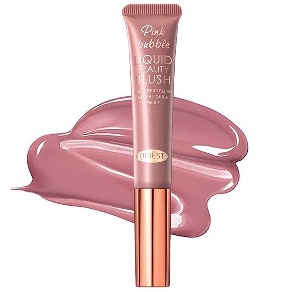 KANZA - Liquid Beauty Blush | Face Cheek Blusher Liquid Concealer Pen | Body Face Contouring Makeup Pen | Matte Finish Liquid Contour Stick with Soft Cushion Applicator | 15g (Color #3)