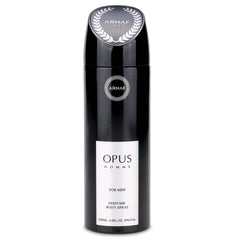 Armaf Opus Homme Deodorant for men 200 ML - Perfumes - body spray for men - Fairness, fresh, relaxing all day - Deo