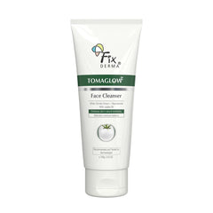 Fixderma Tomaglow Brightening Face Wash | with White Tomato Extract | 4% Niacinamide | Gentle & Hydrating Cleanser | Reduces Pigmentation & Evens Skin Tone | All Skin Type | 100 gm
